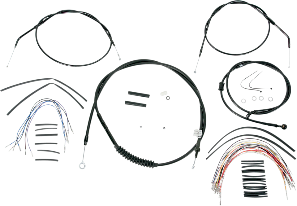 Control Kit - 12" Ape Hanger Handlebars