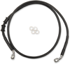 Brake Line - Front - +12" - Black - XL - Lutzka's Garage
