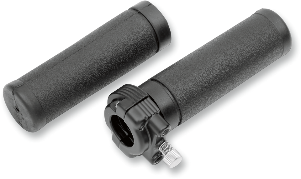 Throttle Assembly - Dual Cable - Black - Lutzka's Garage