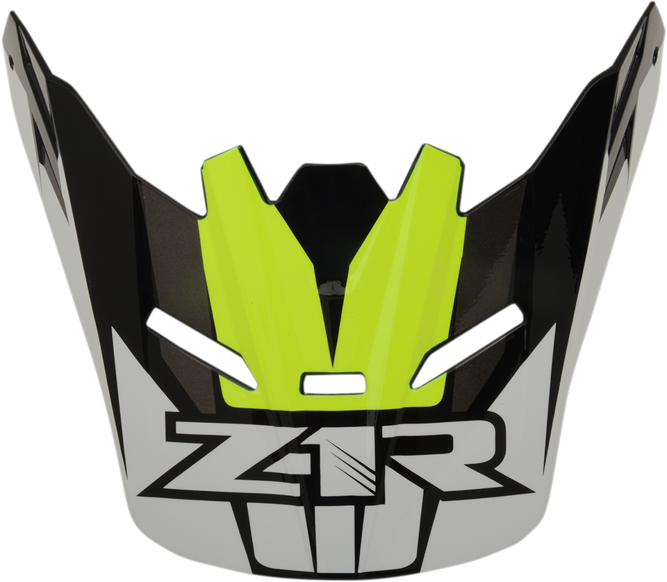 Youth Rise Visor Kit - Ascend - Hi-Viz Yellow - Lutzka's Garage