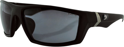 Whiskey Sunglasses - Matte Black - Smoke - Lutzka's Garage