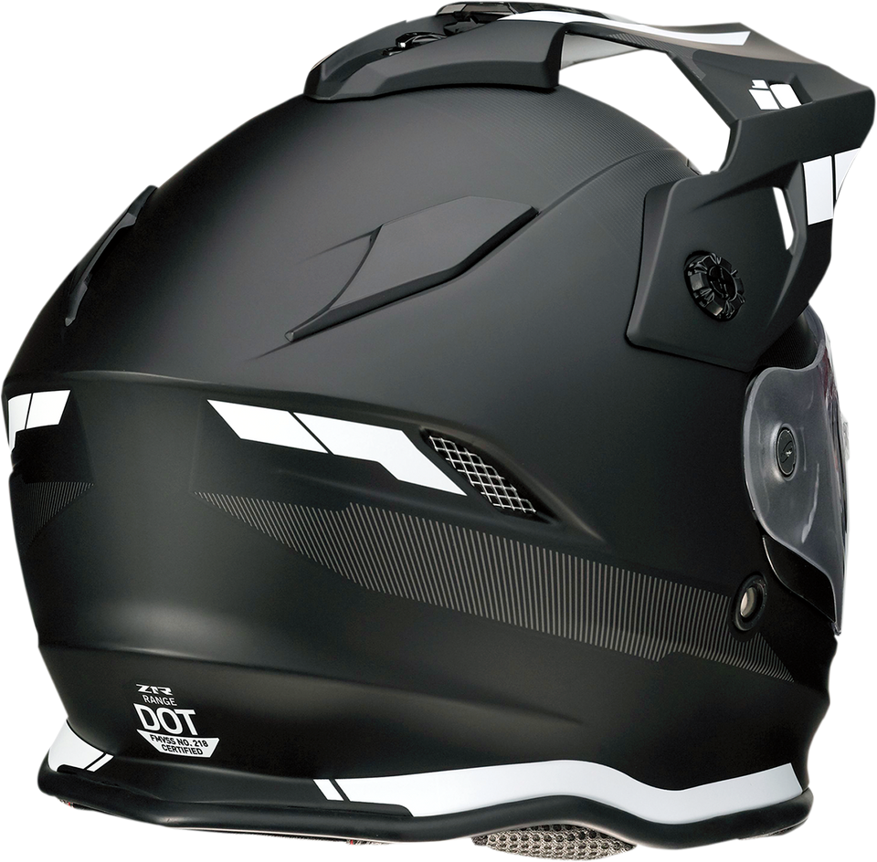Range Helmet - Uptake - Black/White - XS - Lutzka's Garage