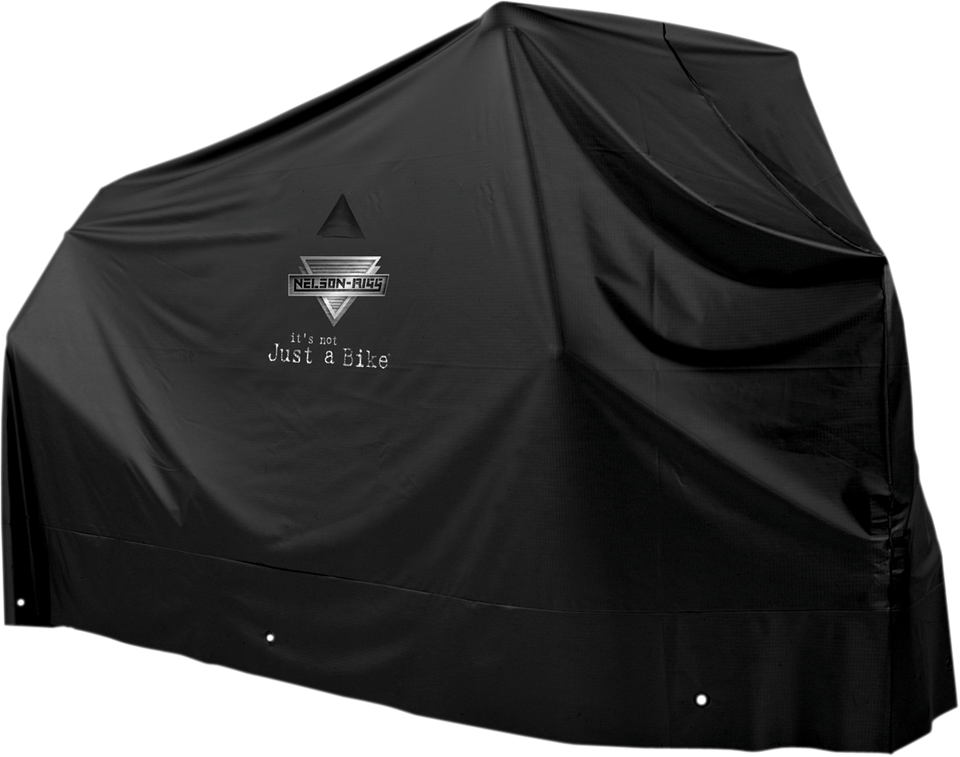 Motorcycle PVC Cover - Black - Large - Lutzka's Garage