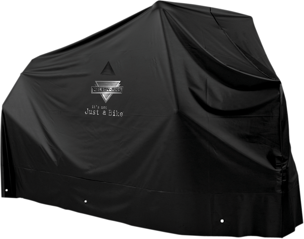Motorcycle PVC Cover - Black - Large - Lutzka's Garage