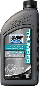 Thumper Synthetic Blend 4T Oil - 15W-50 - 1 L - Lutzka's Garage