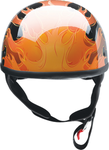 CC Beanie Helmet - Hellfire - Orange - Small - Lutzka's Garage