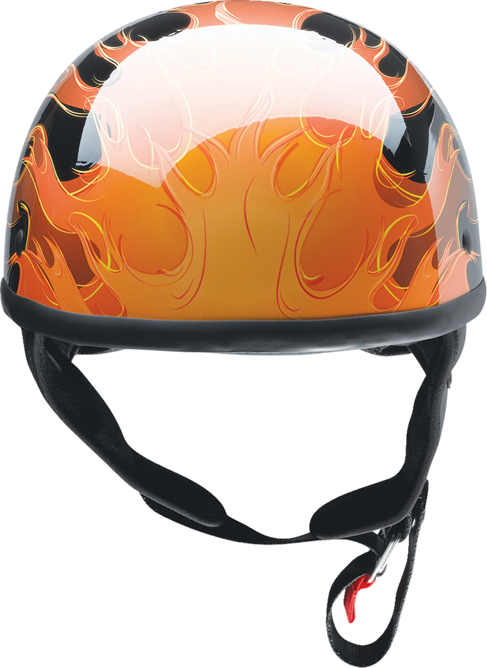 CC Beanie Helmet - Hellfire - Orange - Small - Lutzka's Garage