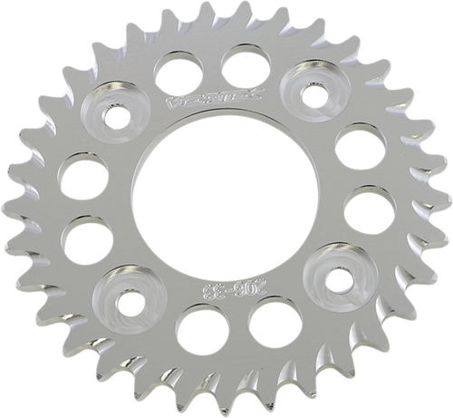 Aluminum Sprocket - Silver - Rear - 33 Tooth - Lutzka's Garage