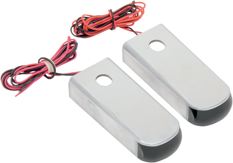 LED Strut Light - - Raw Red/Smoke