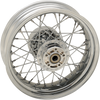 Wheel - Laced - 40 Spoke - Rear - Chrome - 16x5 - Lutzka's Garage