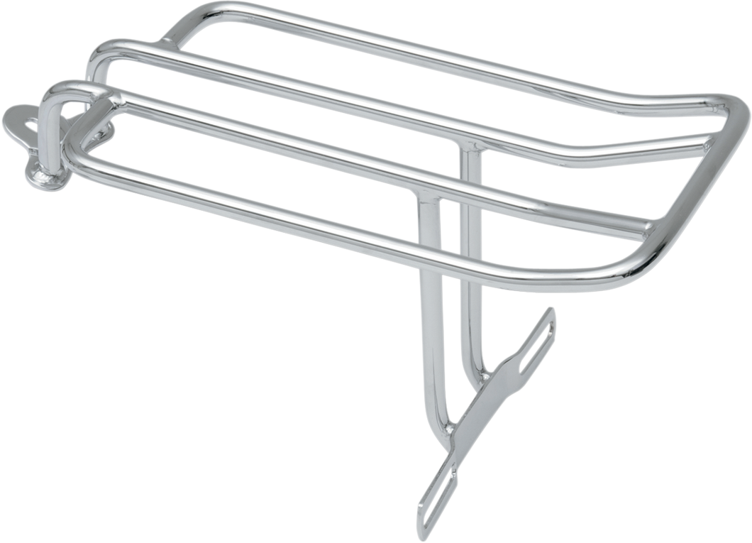 Luggage Rack - Chrome - FLSTC - 06-17 - Lutzka's Garage