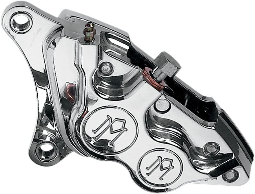 Caliper - Front Left - Polished -  00-17 Harley-Davidson