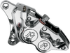 Caliper - Front Left - Polished -  00-17 Harley-Davidson