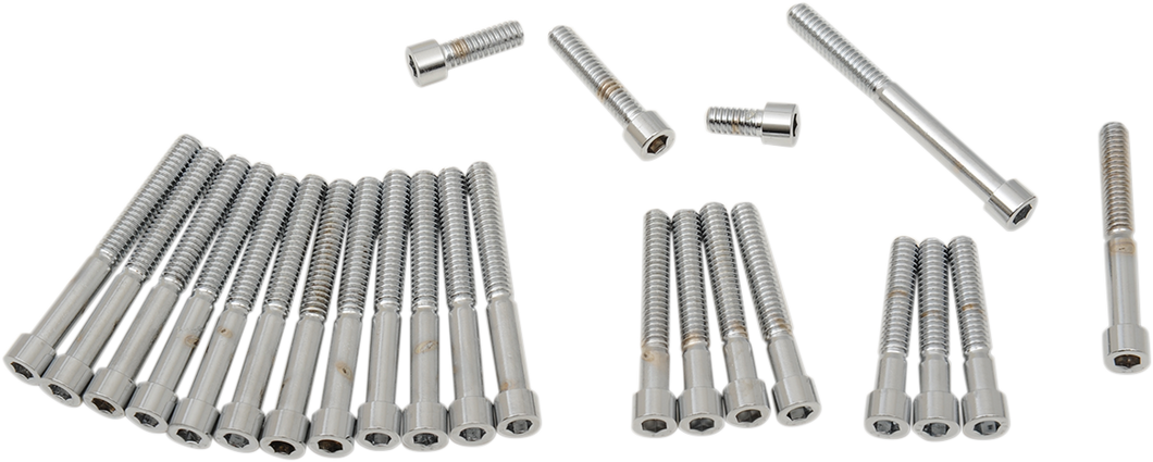 Smooth Socket Camshaft/Primary Bolts - XL 77-85