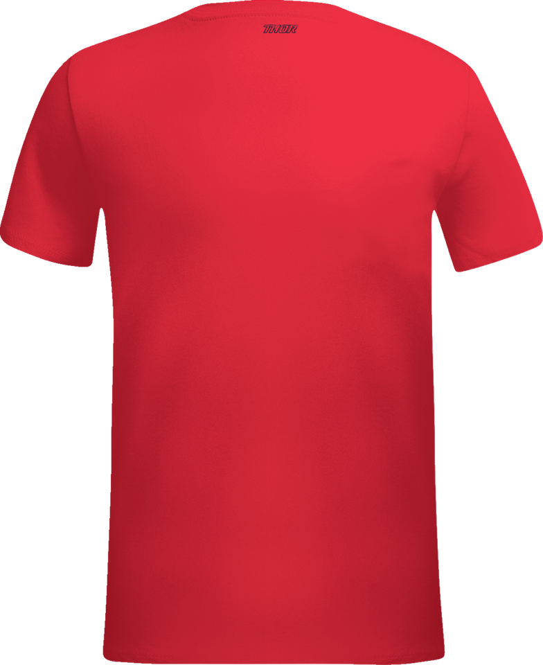 Youth Aerosol T-Shirt - Red - Small - Lutzka's Garage