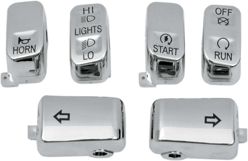 Switch Caps - Standard - Chrome - Lutzka's Garage