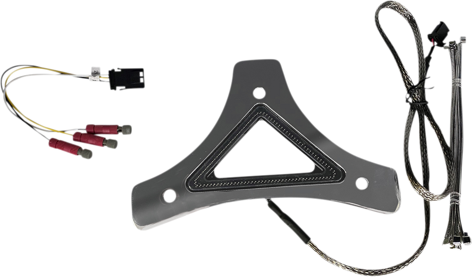 LED Backrest Light - Run/Brake - Chrome - Lutzka's Garage