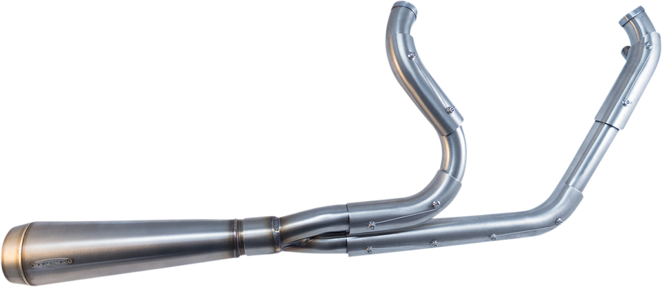 Assault 2:1 Exhaust - Stainless Steel - 07-17 Softail - Lutzka's Garage