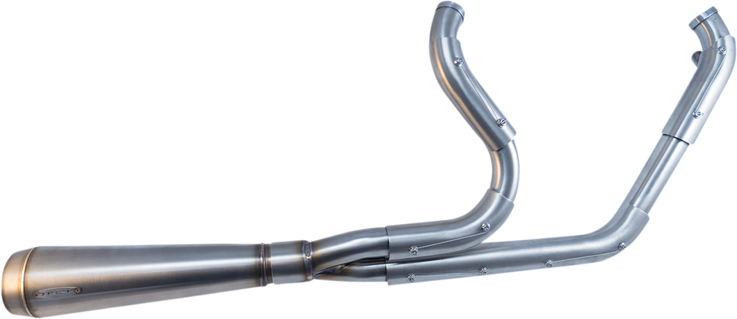 Assault 2:1 Exhaust - Stainless Steel - 07-17 Softail - Lutzka's Garage