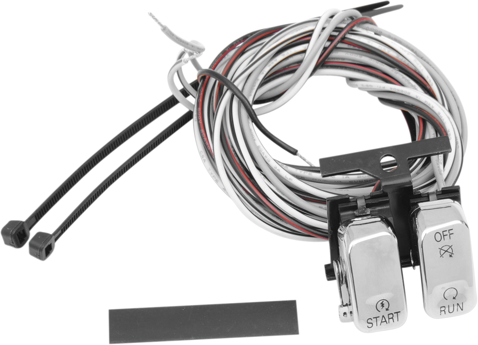 Switch Kit - Start/Stop - Chrome - Lutzka's Garage