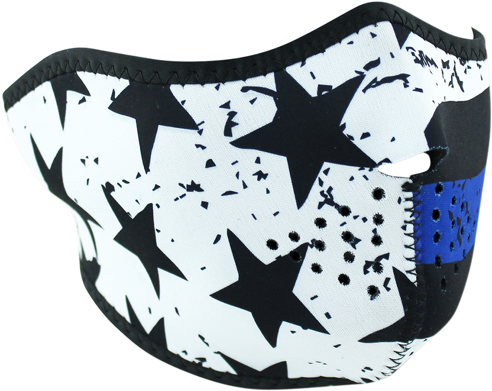 Half Mask - Thin Blue Line