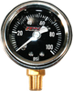 Oil Pressure Gauge - Bottom Port - Black Face - Lutzka's Garage