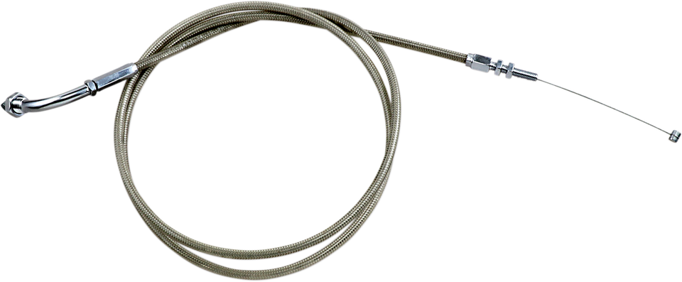 Throttle Cable - Pull - VTX18 - Stainless Steel - Lutzka's Garage