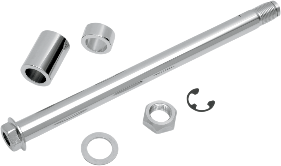 Axle Kit - Rear - Chrome - 08-17 FXD - Lutzka's Garage