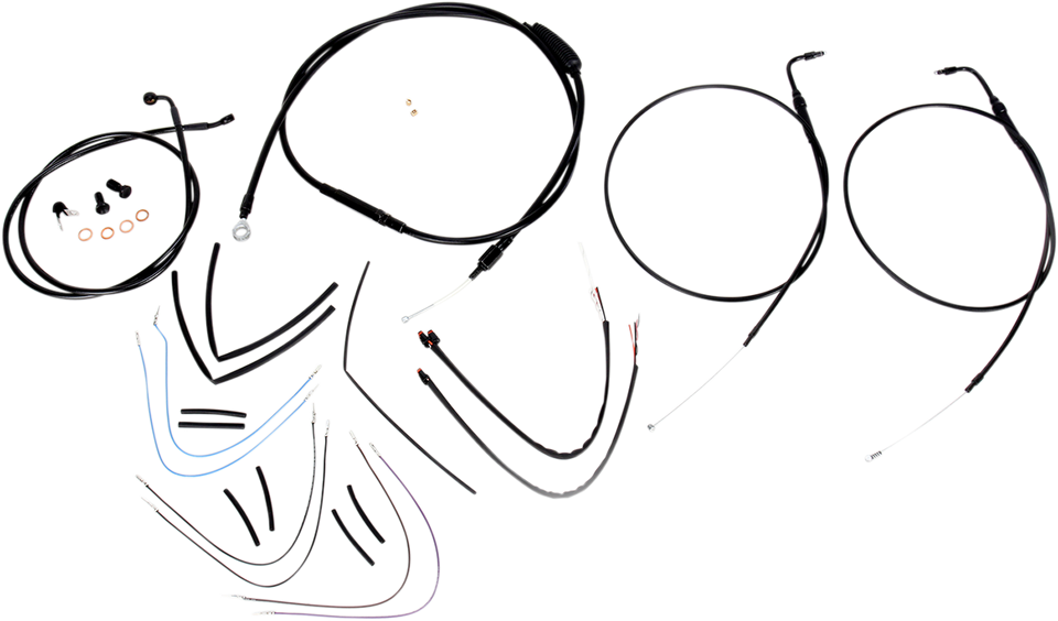 Control Kit - 16" Ape Hanger Handlebars