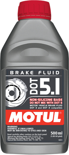 DOT 5.1 Brake Fluid - 500 ml - Lutzka's Garage