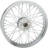 Wheel - Laced - 40 Spoke - Front - Chrome - 19x2.5 - 04-05 FXD - Lutzka's Garage