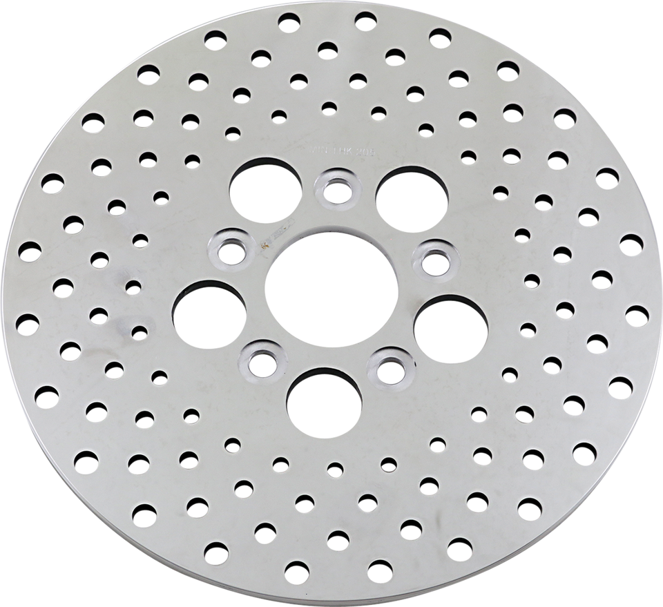 Polished Stainless Steel Rotor - 10" - Lutzka's Garage