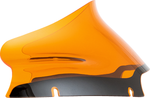 Kolor Flare Sport Windshield - 6" - Orange - FLTR - Lutzka's Garage