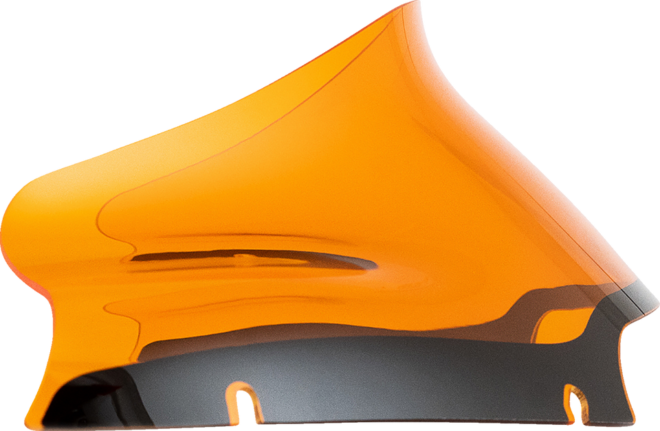 Kolor Flare Sport Windshield - 6" - Orange - FLTR - Lutzka's Garage