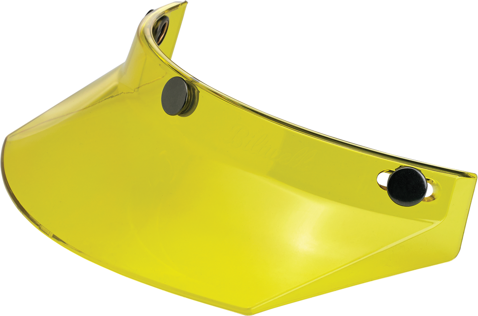 Moto 3-Snap Visor - Yellow - Lutzka's Garage