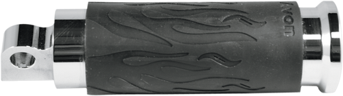 Folding Peg - Flame - Chrome - Lutzka's Garage