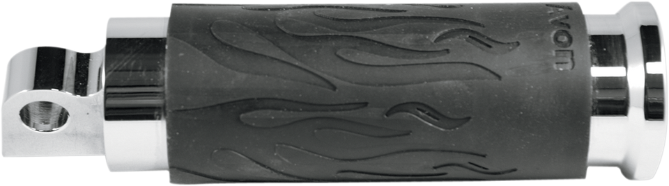 Folding Peg - Flame - Chrome - Lutzka's Garage