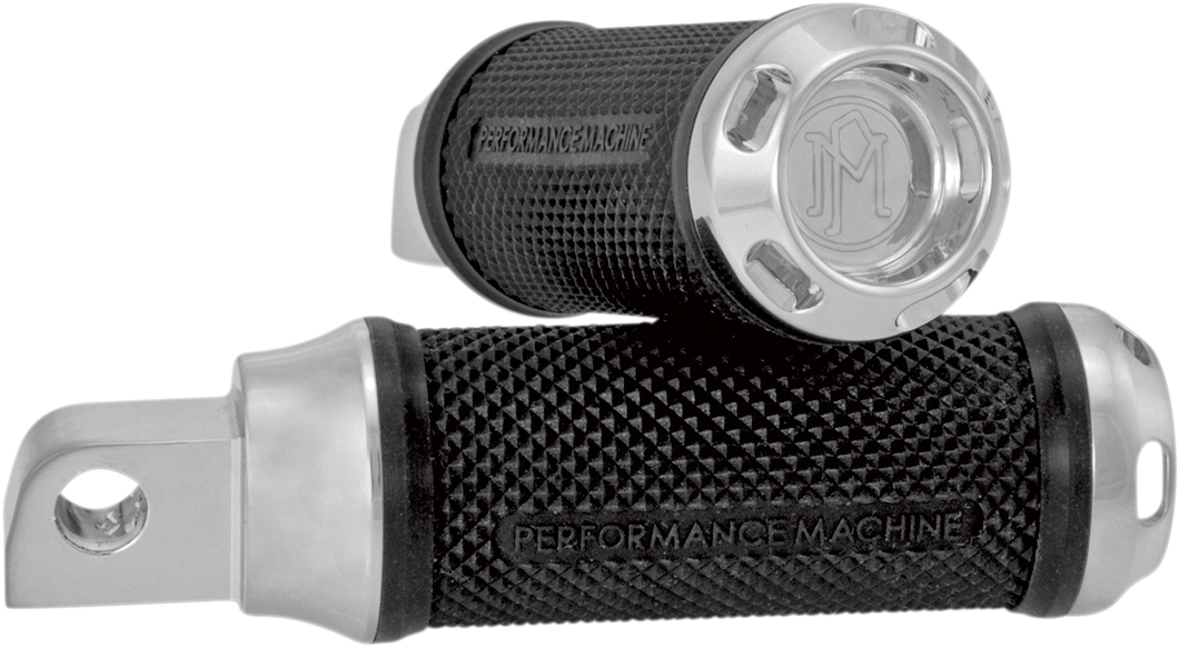 Apex Footpegs - Straight - Chrome - Lutzka's Garage