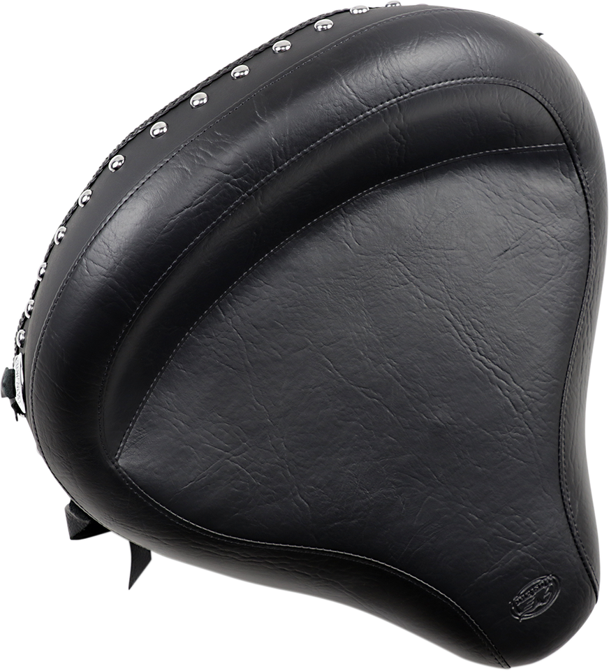 Wide Studded Solo Seat - Softail 84-99