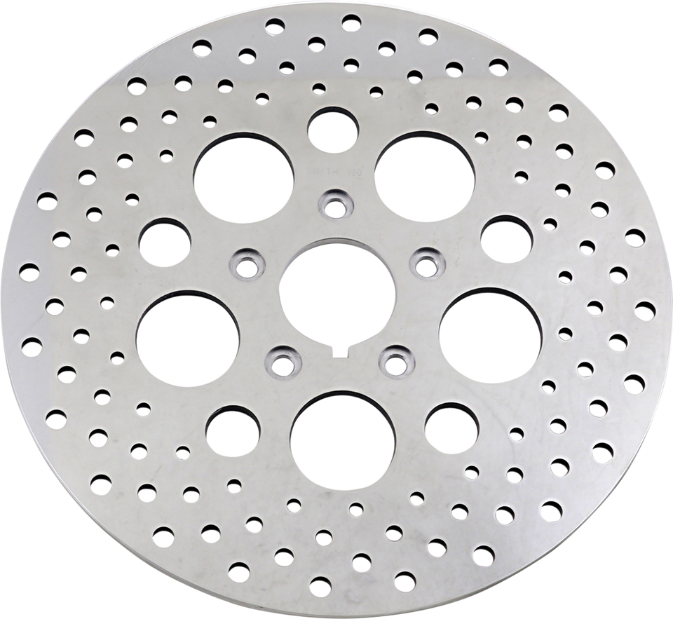 Drilled Brake Rotor - Front - 11.5" - Harley-Davidson