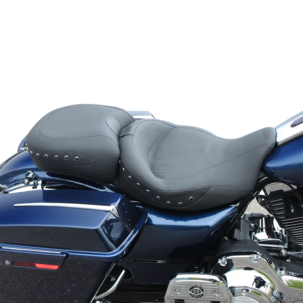 Wide Rear Seat - Studded - FLHR 97-13