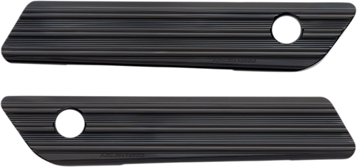 Saddlebag Latch Covers - Black - Lutzka's Garage