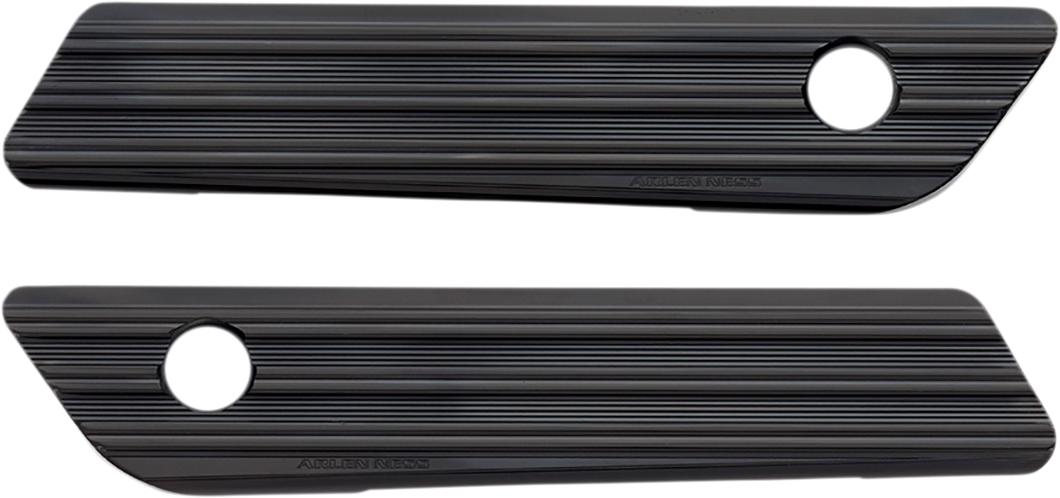 Saddlebag Latch Covers - Black - Lutzka's Garage