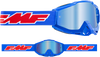 PowerBomb Goggles - Rocket - Blue - Blue Mirror - Lutzka's Garage