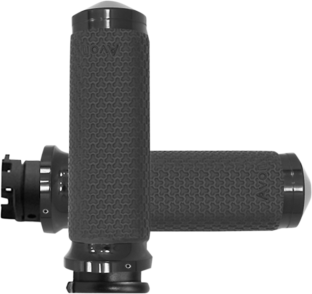 Grips - Memory Foam - Medium - Scout - Black - Lutzka's Garage