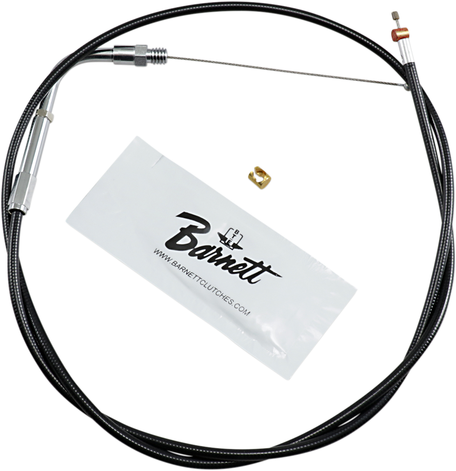 Throttle Cable - +6" - Black - Lutzka's Garage
