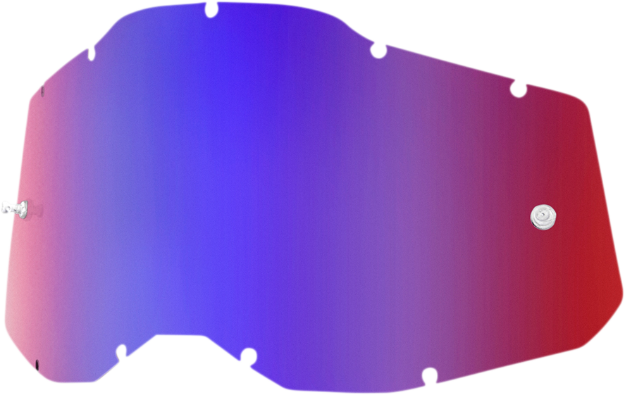 Accuri 2/Racecraft 2/Strata 2 Lens - Red/Blue Mirror - Lutzka's Garage