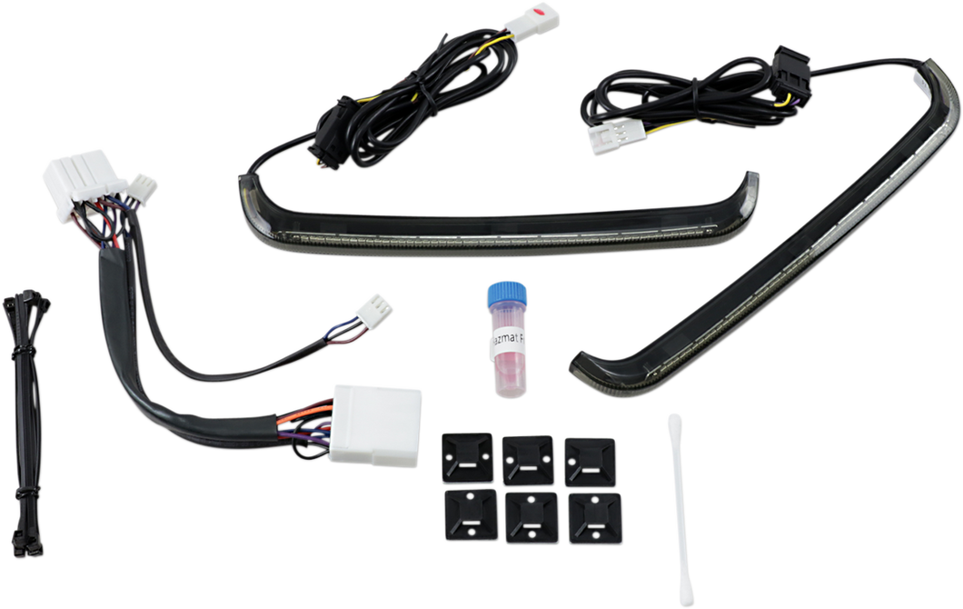 Saddlebag Lights - 97-13 - Smoke Lens - Lutzka's Garage