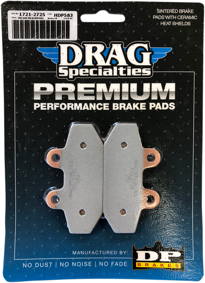 Sintered Metal Brake Pads - Softail