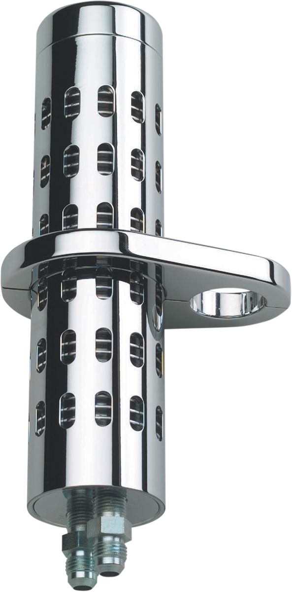 Universal Oil Cooler Kit - Chrome - Lutzka's Garage